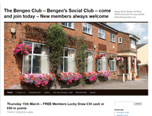 Tablet Screenshot of bengeoclub.co.uk